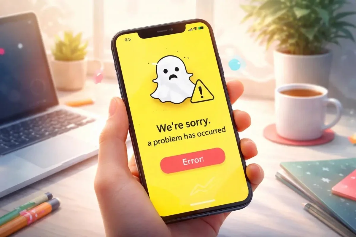 nous sommes desole un probleme est survenu snap