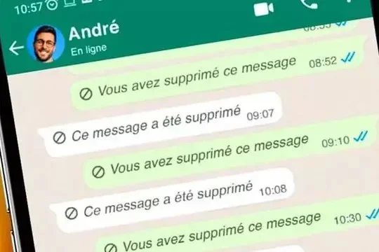 Comment récupérer un message WhatsApp supprimé par l'expéditeur ?